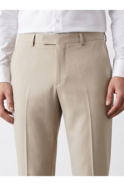 BASEL.CO Slim Fit Şık Likralı Kumaş Pantolon