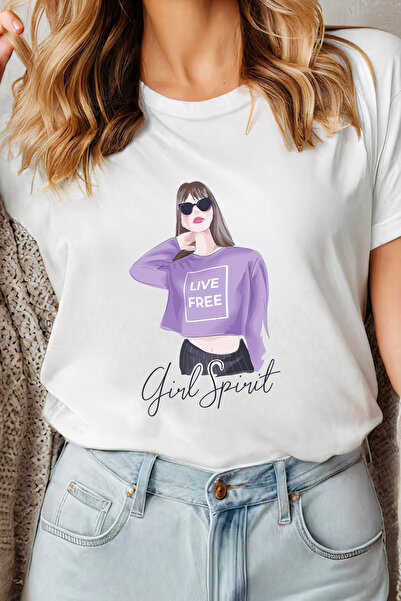 Sarah's Boutique Women's T-shirt – 100% cotton – Girl Spirit
