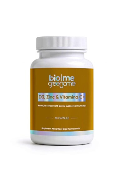 Biome D3, Zinc și Vitamina C+, 30 capsule