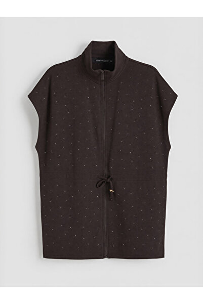 LC Waikiki صدرية نسائية من Shining Store من مجموعة Sparkling Choices ذات ياقة...