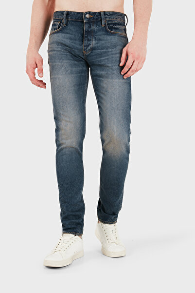 Emporio Armani Cotton Slim Fit Skinny Leg Jeans Men's Jeans Pants Em000668 Af...