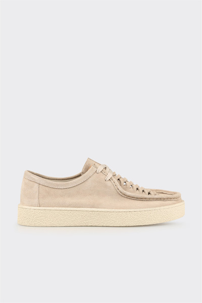 Elle Shoes Bej Deri Erkek Günlük Ayakkabı