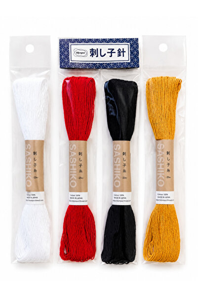 OEM Embroidery kit Sashiko Olympus – Ace Sashiko, 4 Fire Broderie Japoneze