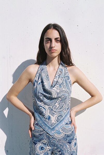 Quzu Ženska bluza BLZ02035 plava