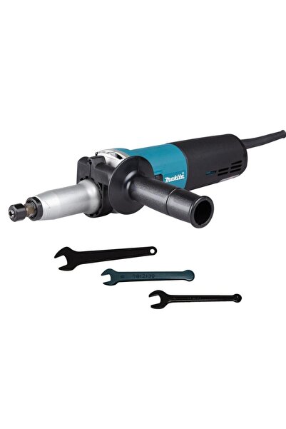 Makita GD0810C Прав шлайф 750W 6мм 7000 об/мин с комплект аксесоари (горен и ...