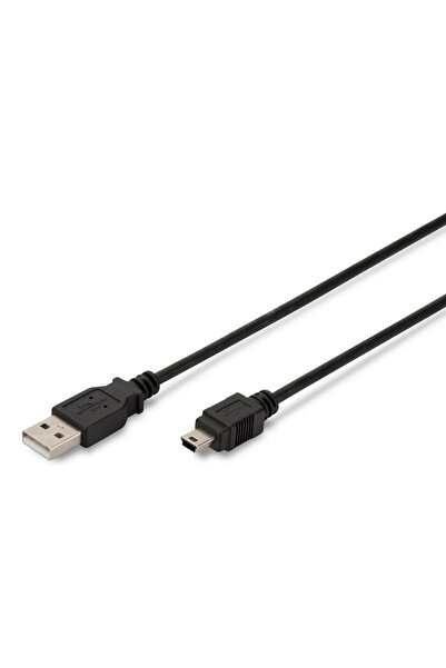 Digitus Assmann USB 2.0 A to Mini-B Data Cable, 1.8 m, Black