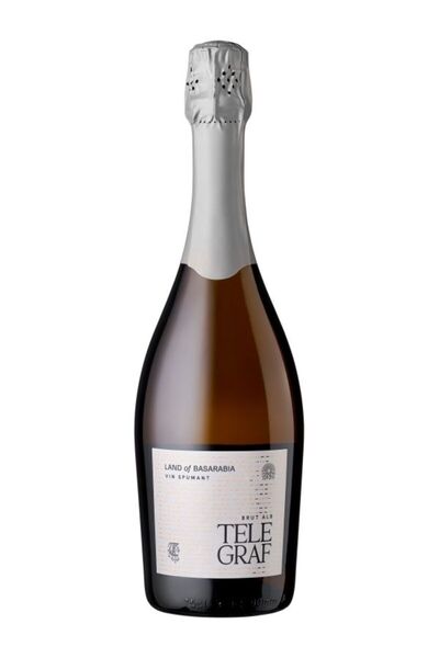 Land of Basarabia Cuvee Brut Telegraf 0.75l