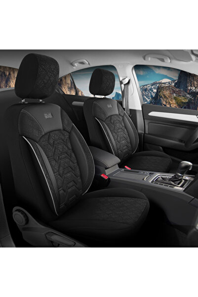 Dalauto Set complet huse auto Ford Fusion Canyon Negru ,11 bucati