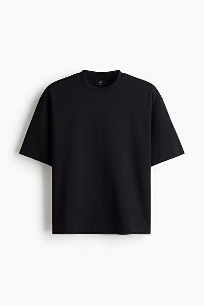 H&M Pamuklu Boxy Tişört Relaxed Fit
