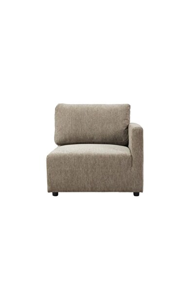 Danube Home Benjo 1 Seater Right Arm Fabric Modular Sofa | Single Seater Chai...