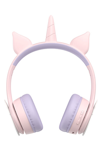 Havit H626BT PRO Bluetooth Çocuk Kulaklığı - 85dB, Bluetooth 5.4, Unicorn Ve Araba Tasarımlı Kulaklık