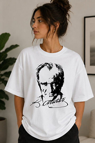 Büşra Çetin Gazi Mustafa Kemal Ataturk Lover T-Shirt, Ataturk Signature Tee, ...