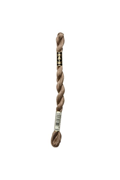 MayHome DMC Κλωστή Κεντήματος Cotton Perle 115 No5 Βαμβακερή 841 Beige Brown ...