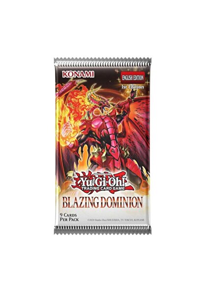 Yu-Gi-Oh! واي جو! حزمة تعزيز Blazing Dominion