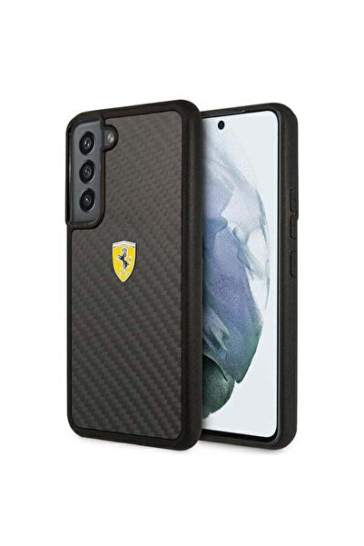Ferrari Husă FEHCS22MFCAK On Track Real Carbon, pentru Samsung Galaxy S22+ S9...