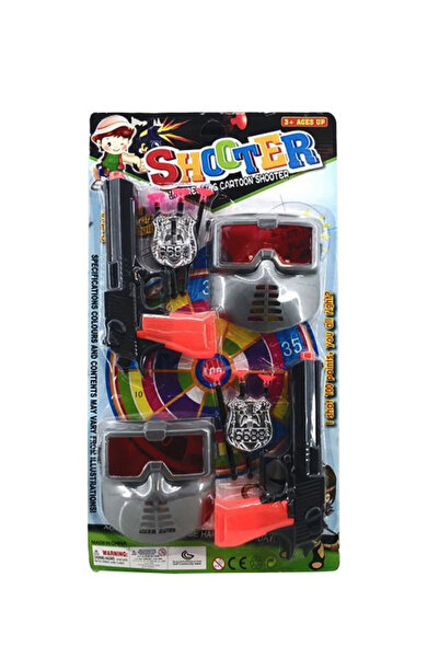 PlayFun Jucărie Set joaca forte speciale pistoale ventuza Interactiv Cadou Copii