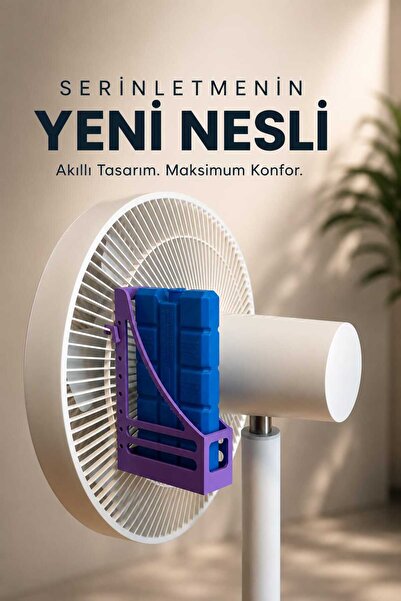 Barstech Vantilatör Buz Aküsü Tutucusu - Soğuk Hava Arttıran Soğutucu Aparat ...