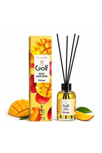 Golf Betisoare Parfumate pentru Camera Reed Diffuser Mango, Aroma Mango, pent...