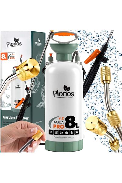 Plonos Pulverizator manual sub presiune de 8L cu lance