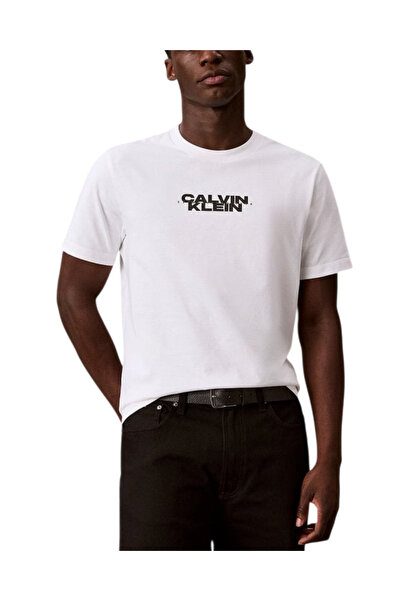 Calvin Klein Ανδρικό T-shirt Λευκό LV04RG834G-YAF