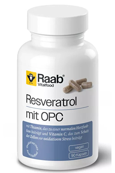 RAAB Resveratrol si OPC 500mg 90 capsule 45g
