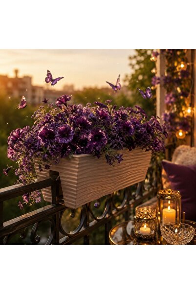 Koopman Jardinieră suspendată pentru balustradă, Flower Bridge Sylt, 59 x 26 ...