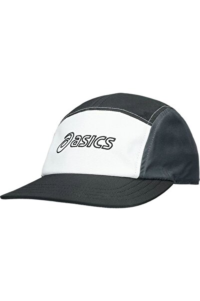 Asics Καπέλο 5 Πάνελ FW 2025 - Μαύρο/Λευκό