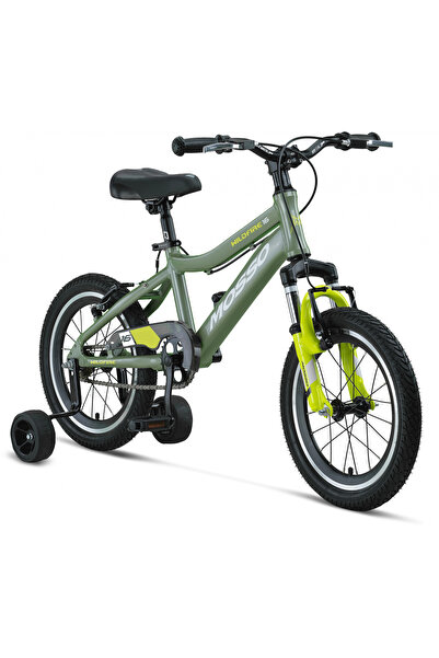 Mosso WILDFIRE M-16-V ERKEK ÇOCUK BİSİKLETİ 255H 16 JANT SİYAH KIRMIZI