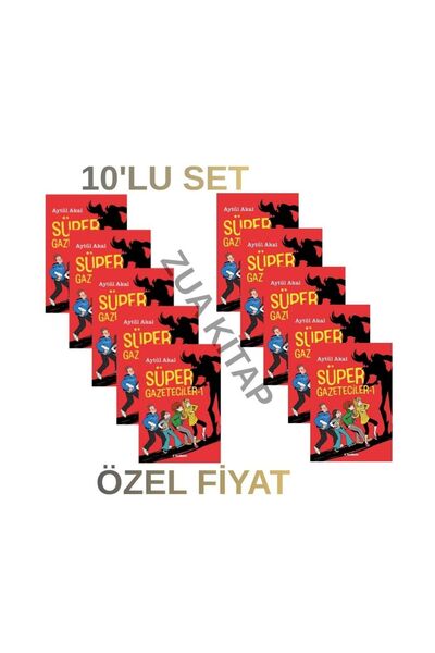 Tudem Yayınları SÜPER GAZETECİLER 1 ( 10 ADET )