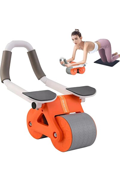 Generic Automatic Rebound Ab Abdominal Exercise Roller Wheel, with Elbow Supp...
