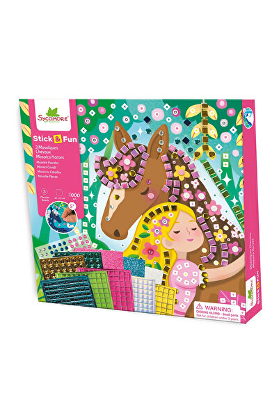 Sycomore Set mozaic creativ, Cai, 1000 piese