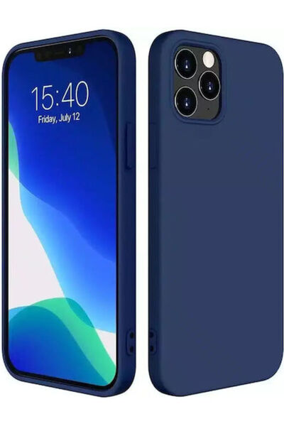 OEM Μαλακή Πίσω Θήκη Σιλικόνης Μπλε (iPhone 13 Pro)