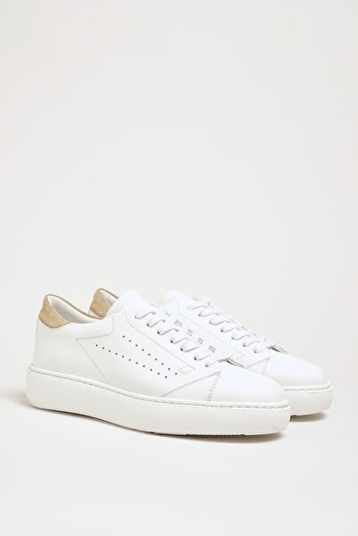 Faruk balkanas Marisa Model Genuine Natural Leather Eva Sole Sneaker Shoes
