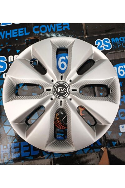 Universal 15 inç Kia Rio / Ceed / Picanto Uyumlu Jant Kapağı 4'lü Takım Amble...