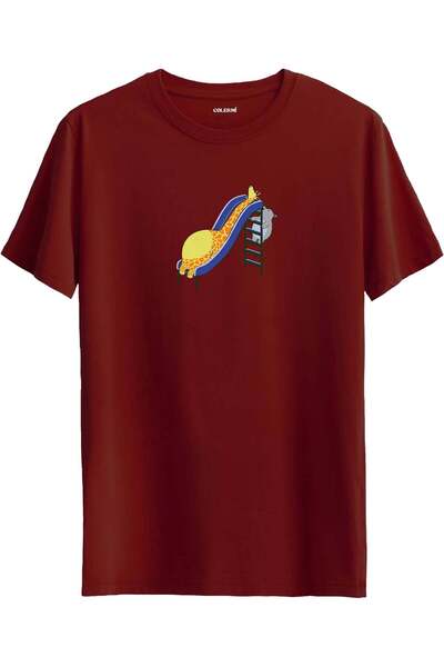 Colermi Giraffe Slide Design T-Shirt