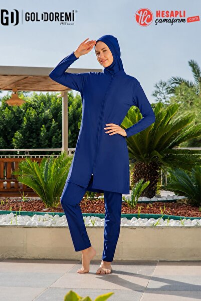 gd goldoremi Premium Women's Plus Size Zippered Flexible Parachute Quick-Dryi...
