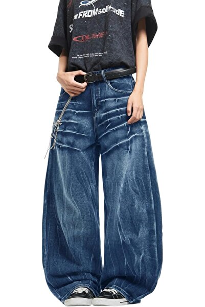 OEM Zewool Pantaloni Bărbați Jeans Baggy Lejeri Streetwear Y2K Oversize M