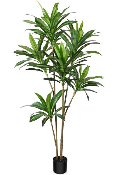 OEM Copac artificial Dracena Plantă Exotică Realistă Verde 180 cm