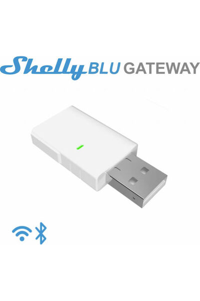 Shelly BLU Gateway Έξυπνος Διακόπτης Μεσαίου Εύρους Wi-Fi Bluetooth & RF Κωδι...