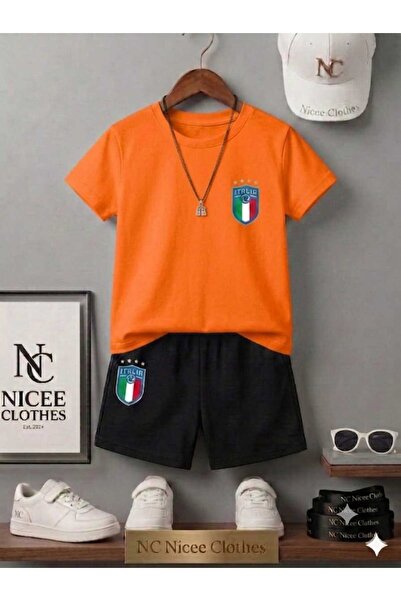 NC Nicee Clothes TRIUNGRĂ ȘI PANTALONI SCURȚI DE VARĂ PENTRU COPII UNISEX (IM...