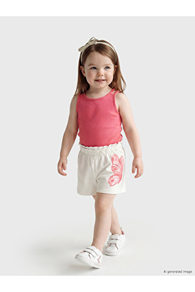 LC Waikiki I Butterfly Printed Baby Girl Shorts from Freezen Store