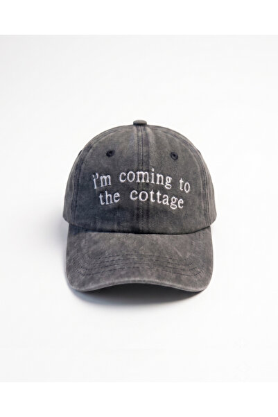 Tresore "Idem do vikendice" vezena vintage bejzbol kapa, trend "cottagecore" ...
