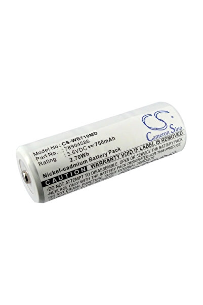 Cameron Sino X-Longer 3,6 Volt 750mAh Ni-CD μπαταρία για Welch-Allyn 78904586