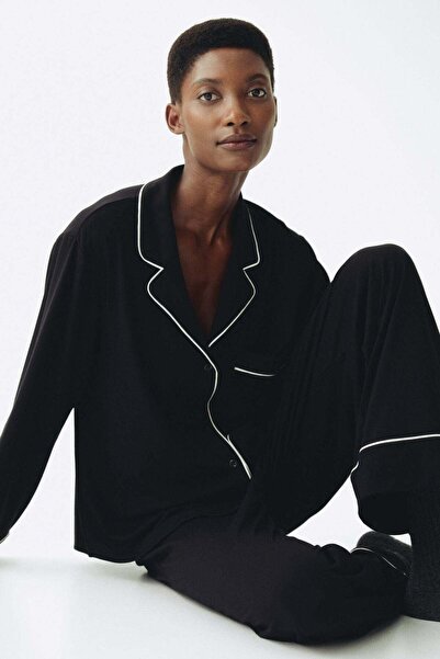 H&M بيجامات MAMA ذات تفاصيل الأنابيب