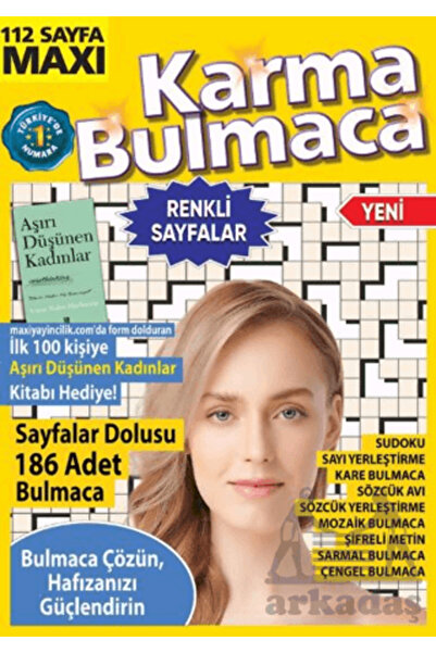 Maxi Yayıncılık Maxi Karma Bulmaca 28