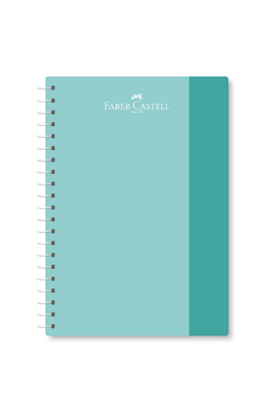 Faber Castell Faber-Castell Defter Spiralli Plastik Kapak Soft 80 Yaprak Kare...
