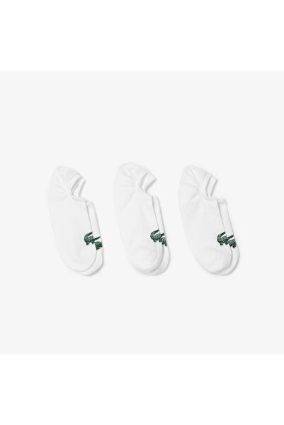 Lacoste Erkek 3'lü Beyaz Çorap