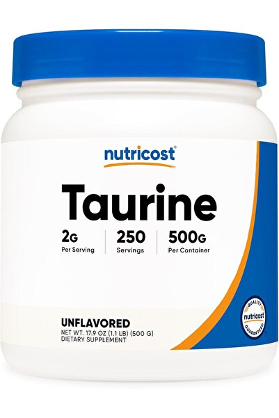 Nutricost Taurine Powder 500 Grams