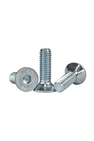 OEM Șuruburi cu cap înecat cu locaș hexagonal M5x16, filetate integral, DIN 7...