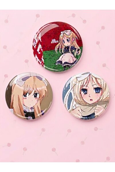 Fivy 3’lü Hetalia Natallia Rozet Seti